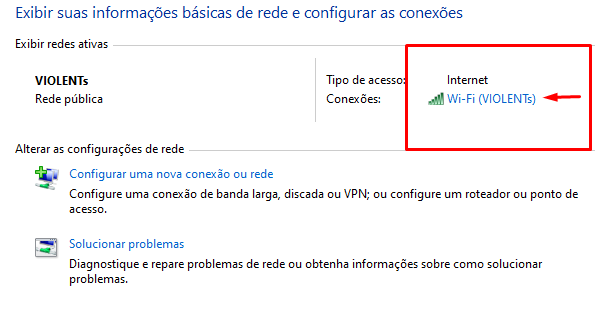 Como descobrir senha salva do Wifi no Windows 11 5 Internet - Painel de Controle