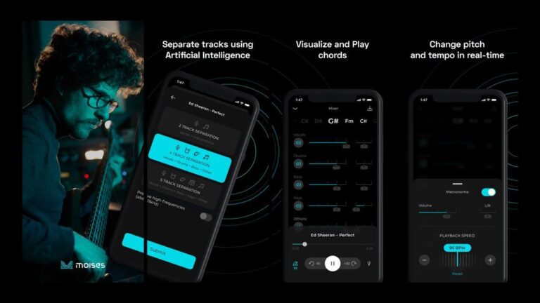Moises AI: um app para músicos e produtores 21 Moises App removedor de instrumentos
