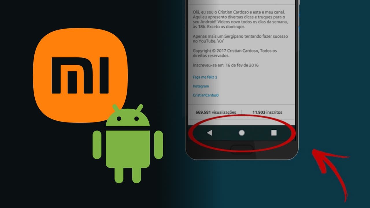 Como mudar a posição da setinha ou ícone de voltar no seu Xiaomi