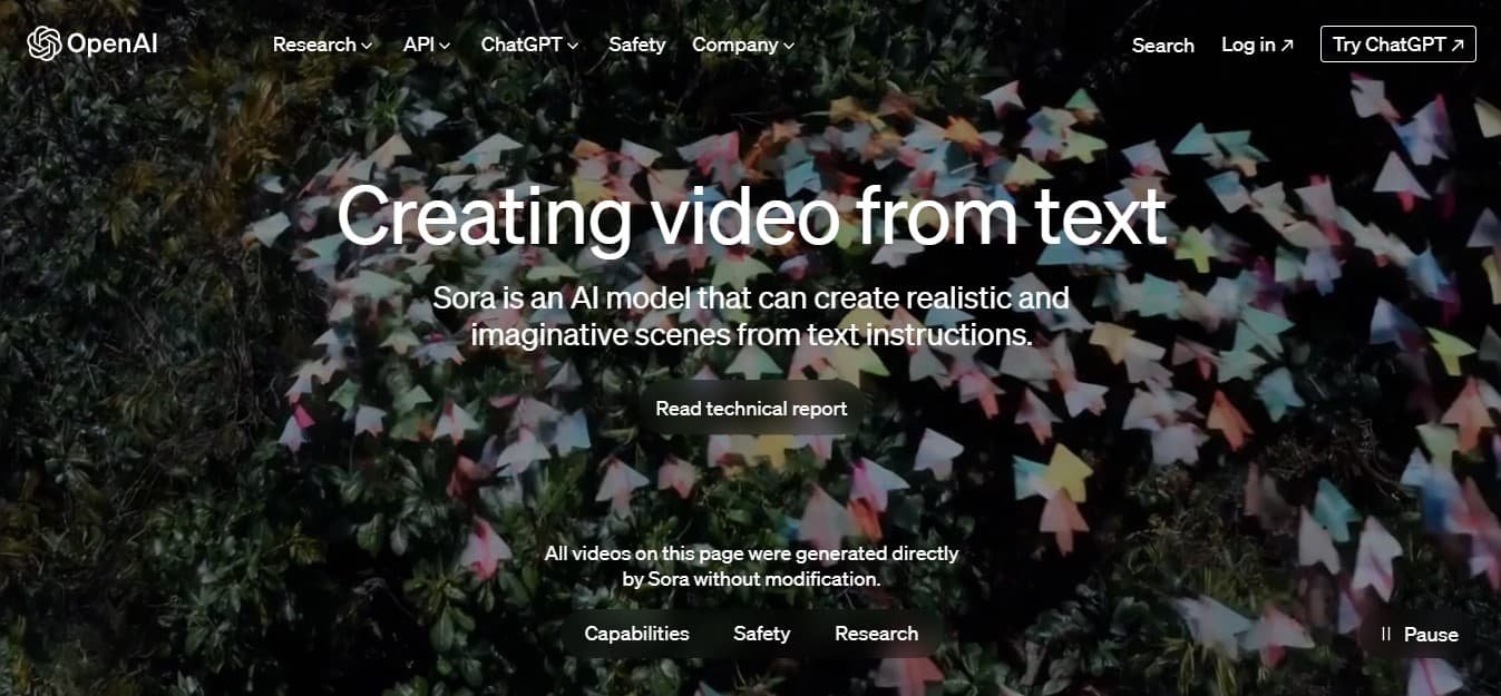 OpenAI apresenta Sora, IA que transforma texto em vídeo 4 OpenAI apresenta Sora