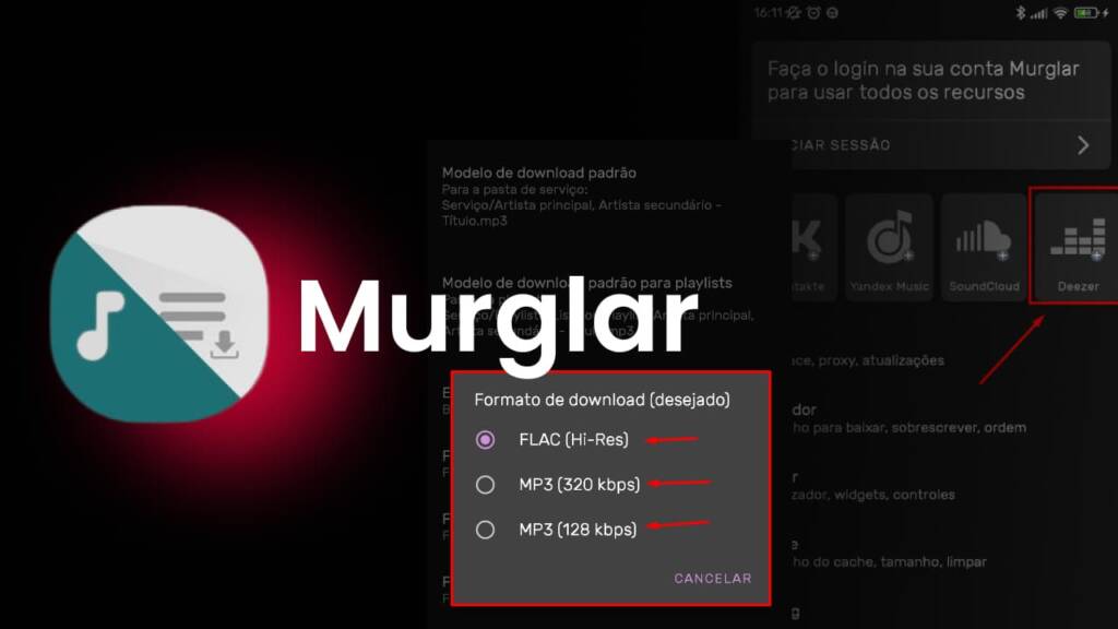 Novo link Deemix 2025 (Download alternativo) 3 Como baixar músicas MP3 no celular com app Murglar