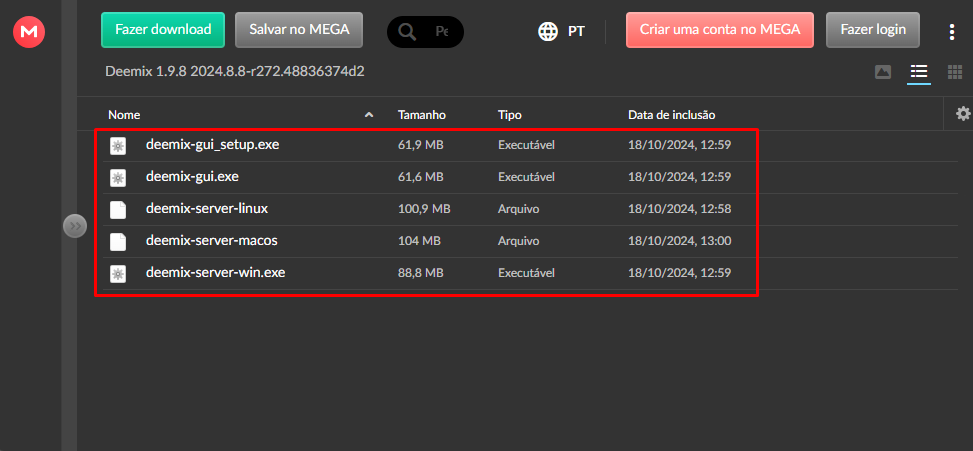 Nova versão Deemix 2025 (DeemixFix) 2 Baixar Deemix Mega