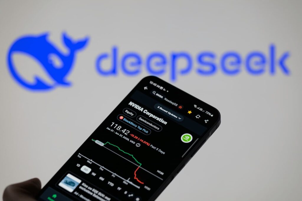 Ações da NVIDIA sobem após choque do DeepSeek 1 Ações da NVIDIA sobem após choque do DeepSeek