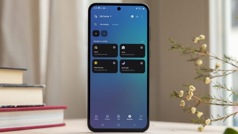 Samsung Atualiza o SmartThings com Melhor Integração ao Health 74 Samsung Galaxy A36 with SmartThings app w1400h788