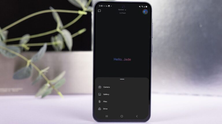 IA para Lição de Casa 14 Samsung Galaxy A55 with Gemini app w1400h788