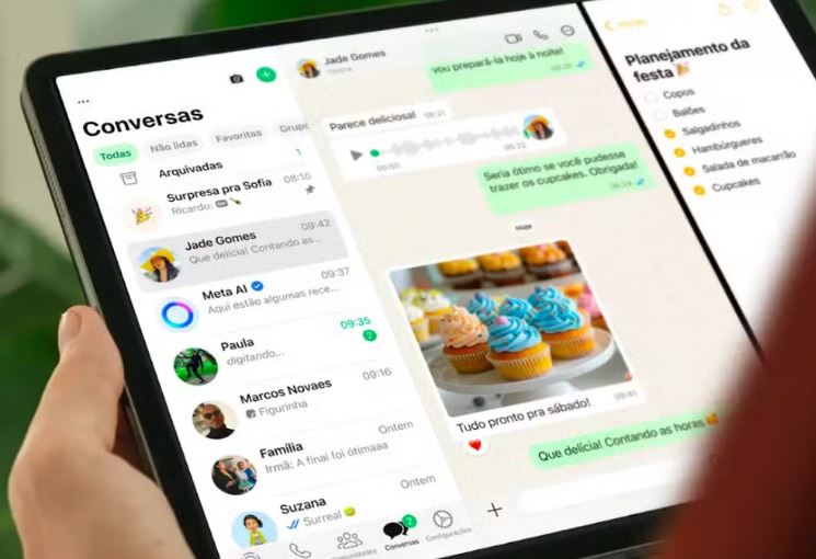 WhatsApp chega ao iPad com chamadas em grupo, tela dividida e multitarefa 36 ipadwhatsapp
