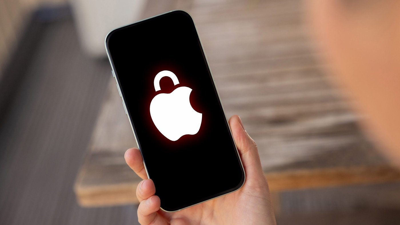 Apple iPhone with Security Lock logo w1400h788