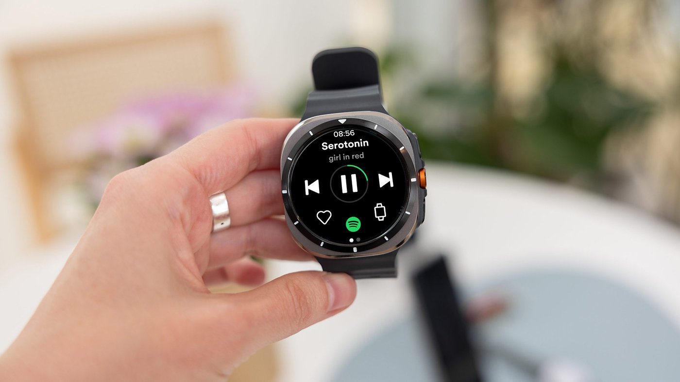 Samsung Galaxy Watch Ultra spotify download remote feature w1400h788