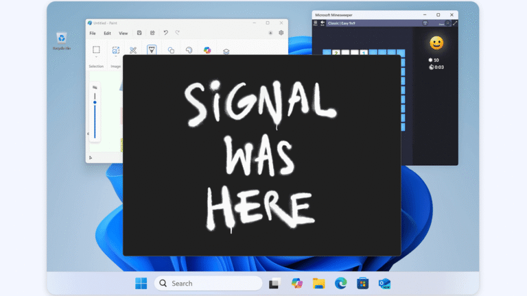 Signal Traz Antídoto Contra o Windows Recall 104 signal recall w1400h788