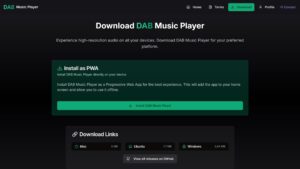 Como baixar MP3 no DAB Music Player