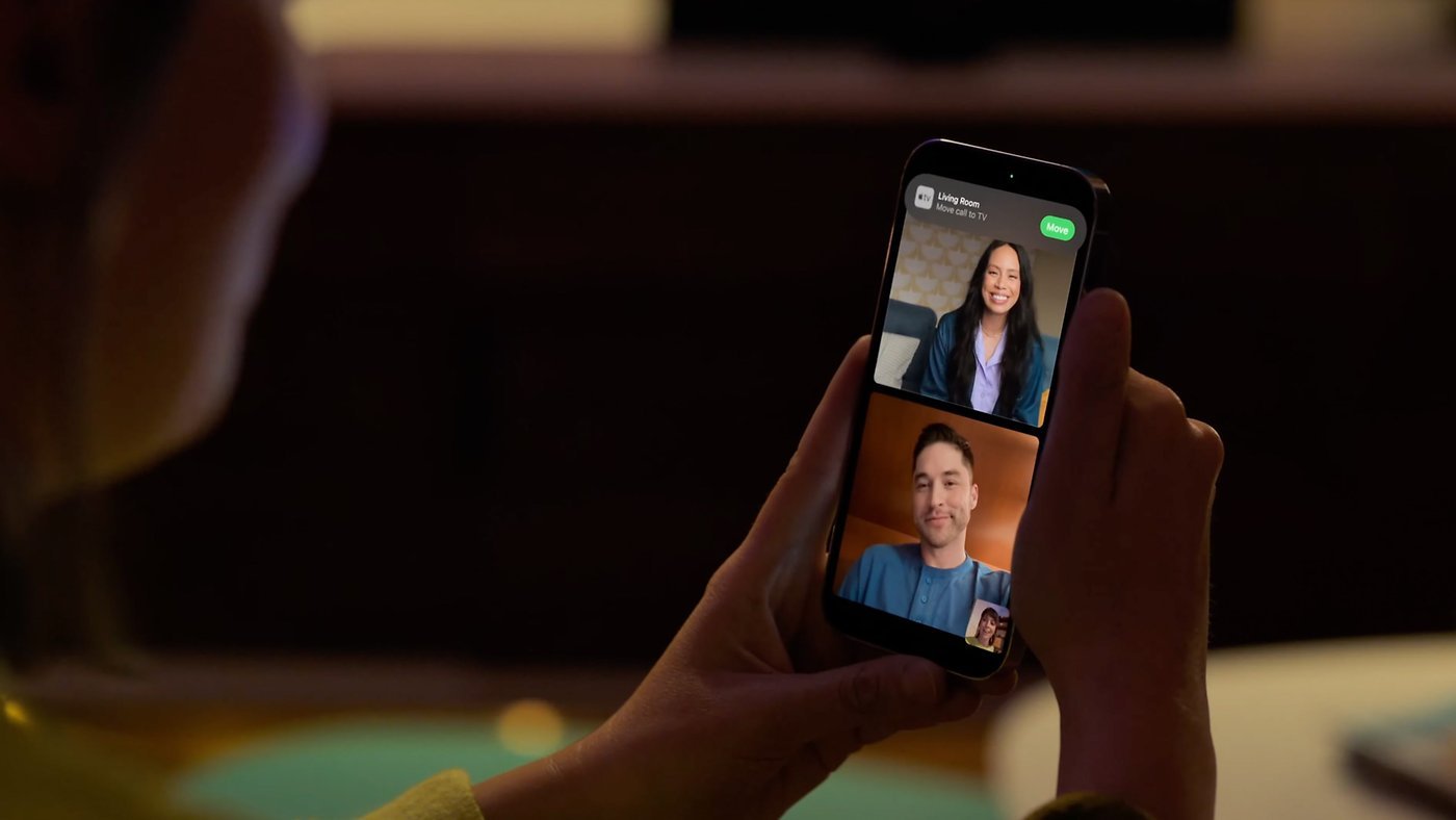 Connect FaceTime iPhone Apple TV 1 w1400h788