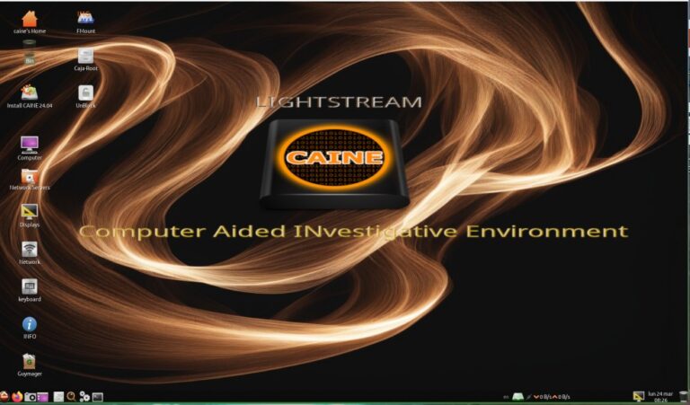a distro linux para análise forense 27 caine14.0