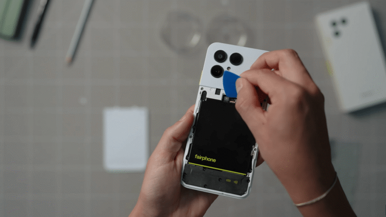 O Android que Pode Ser Reparado Mais Rápido e Barato que uma Tela de iPhone 24 fairphone 6 repairability w1400h788