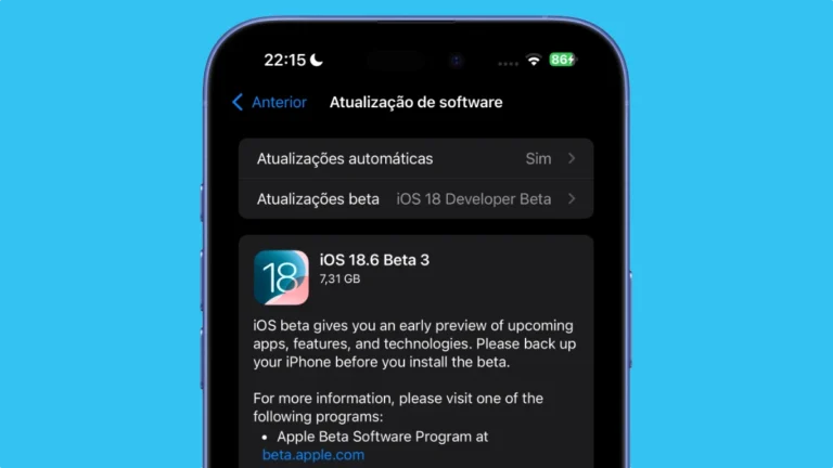 Apple lança o iOS 18.6 beta 3 21 ios18 6 beta3 00.webp