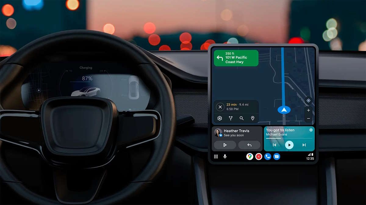 android auto google maps 1