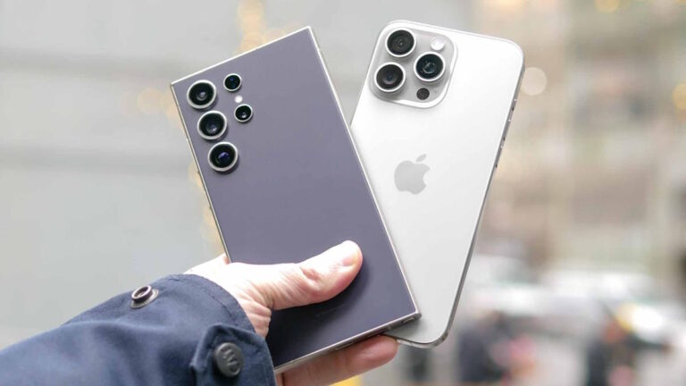 Apple irá fragmentar lançamento do iPhone para bater Samsung 35 galaxy s24 ultra iphone 15 pro max 1