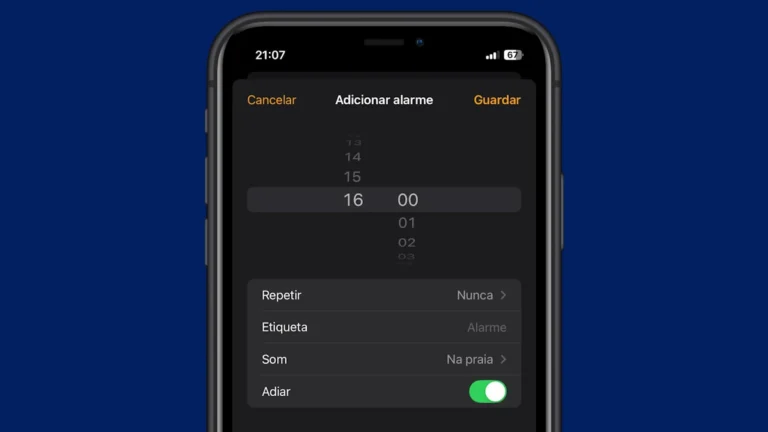 É verdade... O seletor de horas do alarme do iPhone tem um fim 63 alarme iphone.webp