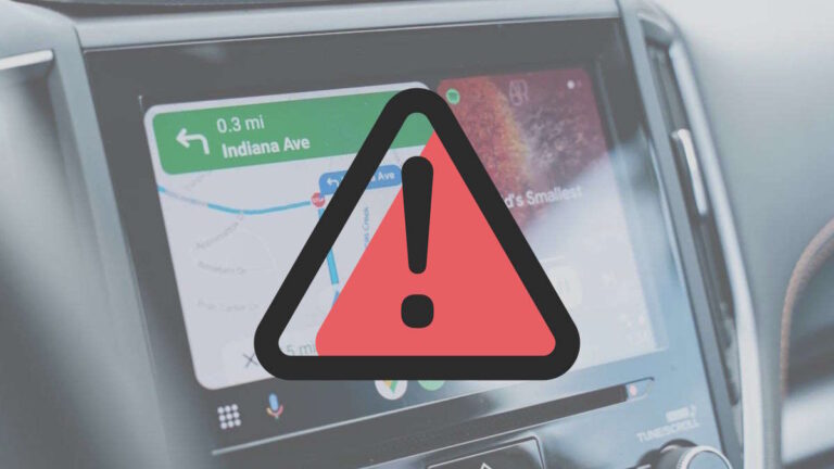 Não atualize o Android Auto! Problema grave bloqueia a app 37 alerta android auto google maps 1