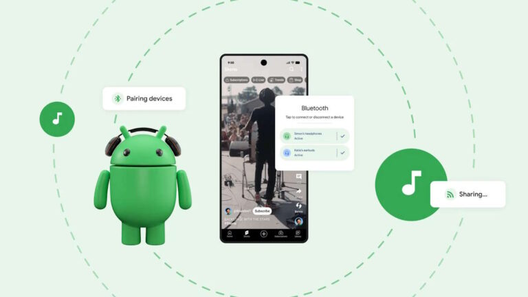Mais fácil ouvir música nos smartphones Android com o Auracast 24 android audio 1 1