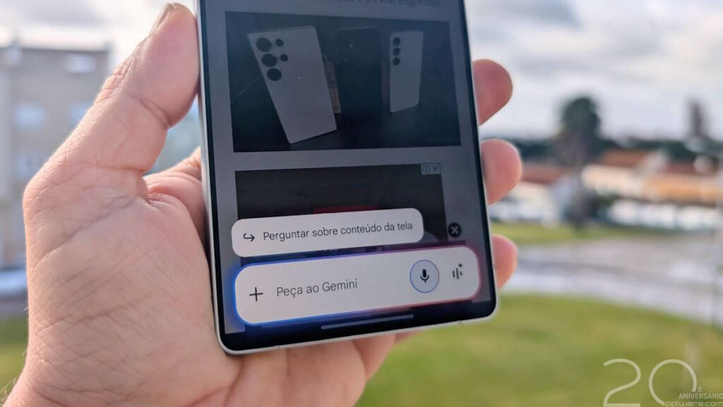 Chrome tem novidade que revoluciona a web com a IA 3 gemini ecra samsung google 1