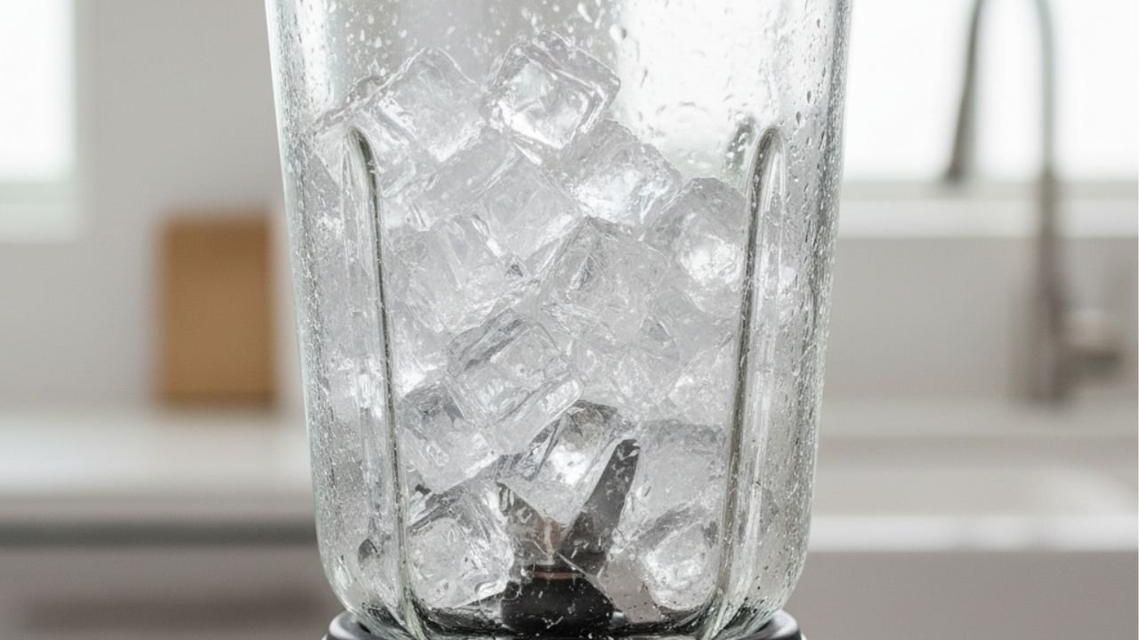liquidificador com gelo