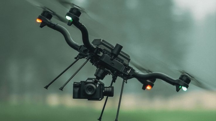 SpaceX entra na corrida do Pentágono para desenvolver drones autónomos com IA 1 drone01