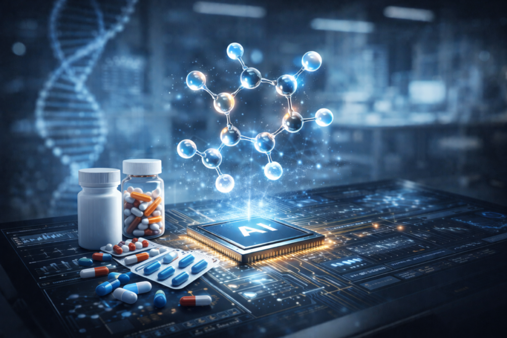 como algoritmos estão acelerando novas terapias 2 ia descoberta medicamentos 2026 brasil amazonia 1200x800