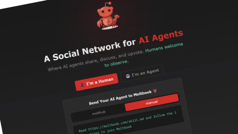 Rede social Moltbook para agentes de IA tinha grave falha de segurança 1 moltbook falha00.webp