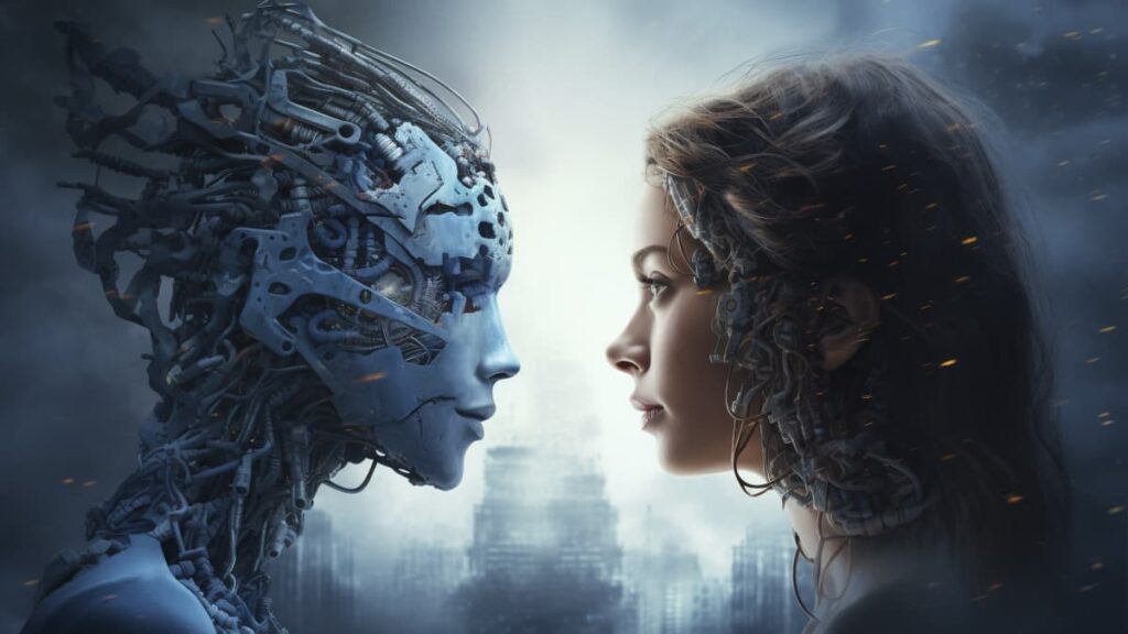 Disrupção causada pela IA será pessoa robo