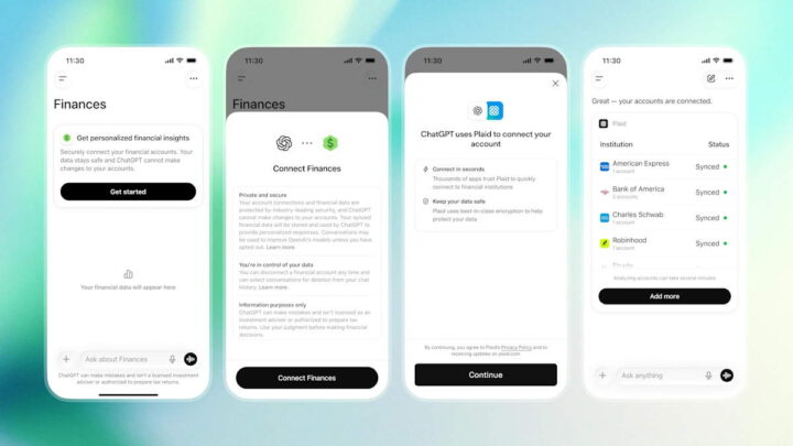 ChatGPT contas bancárias OpenAI dinheiro
