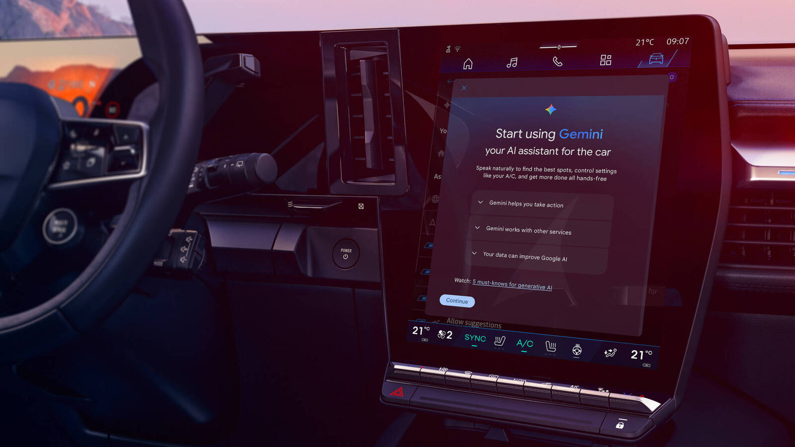 Gemini está a chegar a todos os automóveis da Renault com o sistema openR link