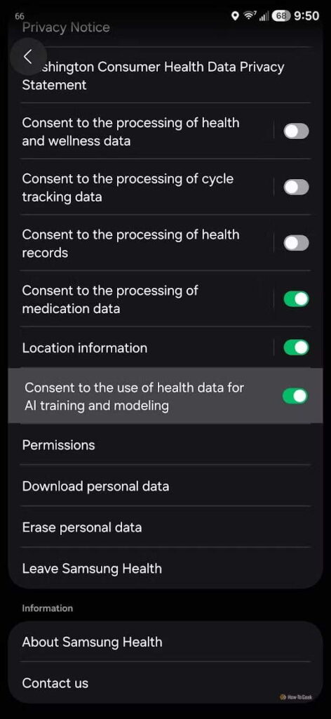 Samsung apagará dados de saúde a quem se recusar treinar a IA 4 Samsung dados saúde treinar IA