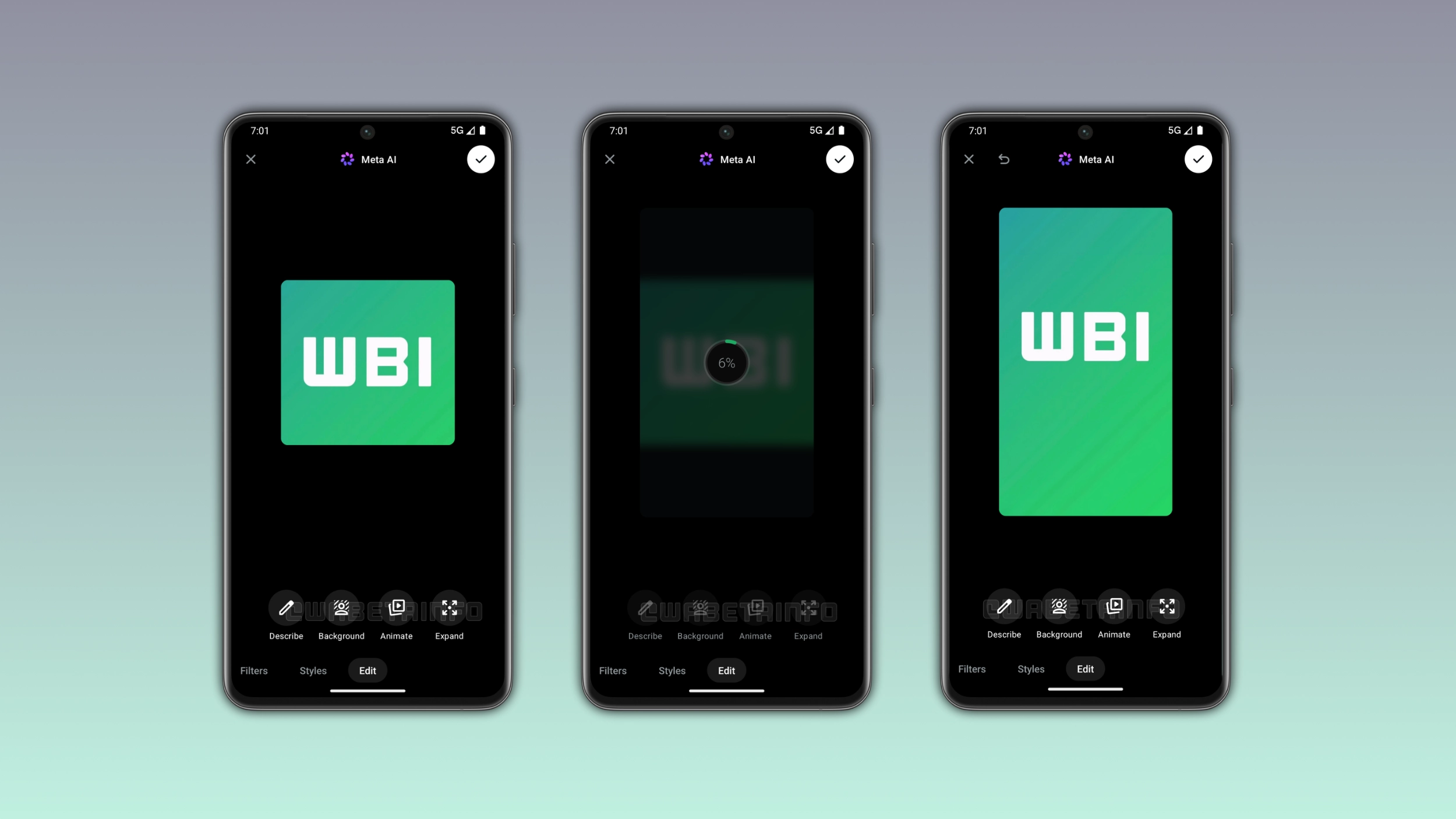 WhatsApp receberá mais IA para inventar o que falta às fotografias 3 WhatsApp IA fotografias