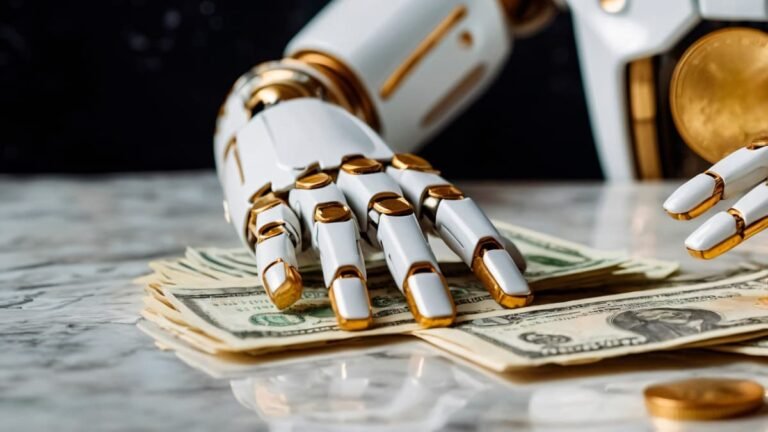 Até onde pode ir uma IA com uma carteira de criptomoedas e o objetivo de ganhar dinheiro? 1 robo dinheiro inteligencia artificial