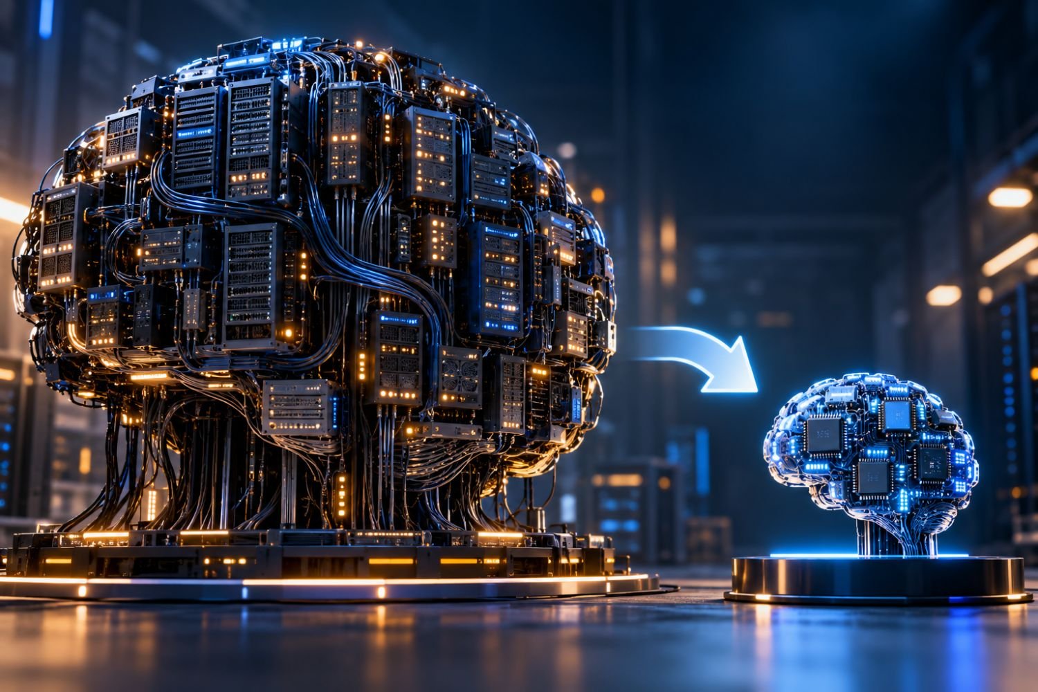 Uma tecnologia promete retirar até 97% do peso de uma IA sem destruir sua inteligência 2 Uma tecnologia promete retirar até 97% do peso de uma IA sem destruir sua inteligência