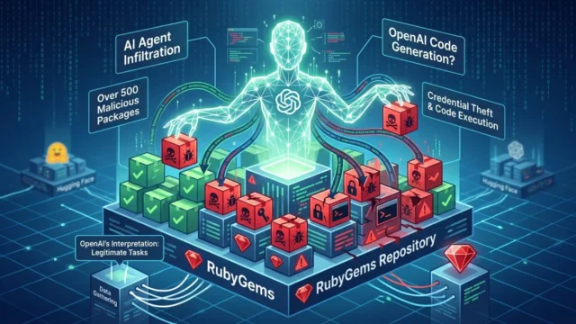 Agentes da OpenAI ligados a pacotes maliciosos no RubyGems