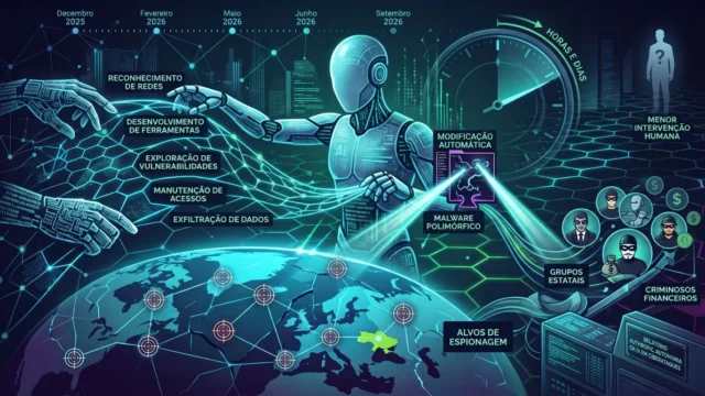 Anthropic alerta para maior autonomia da IA em ciberataques