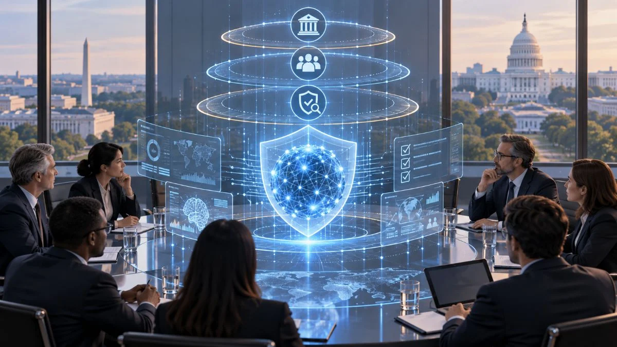 acordo de seguranca da IA nos EUA TecheNet Empresas tecnológicas assinam acordo de segurança da ia nos eua