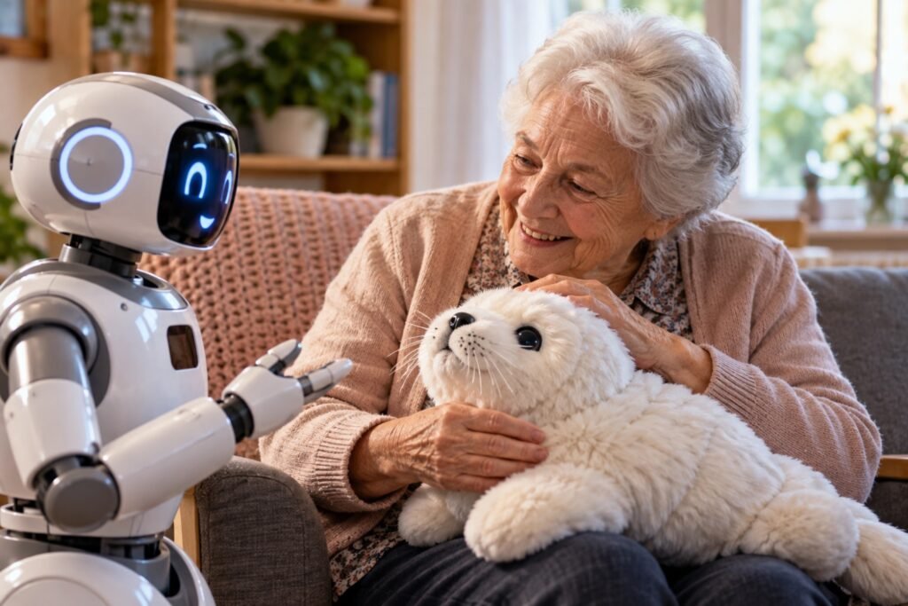 Robôs estão entrando na rotina de idosos, mas a missão deles é muito mais humana do que parece 2 1790955528 152 Robos estao entrando na rotina de idosos mas a missao
