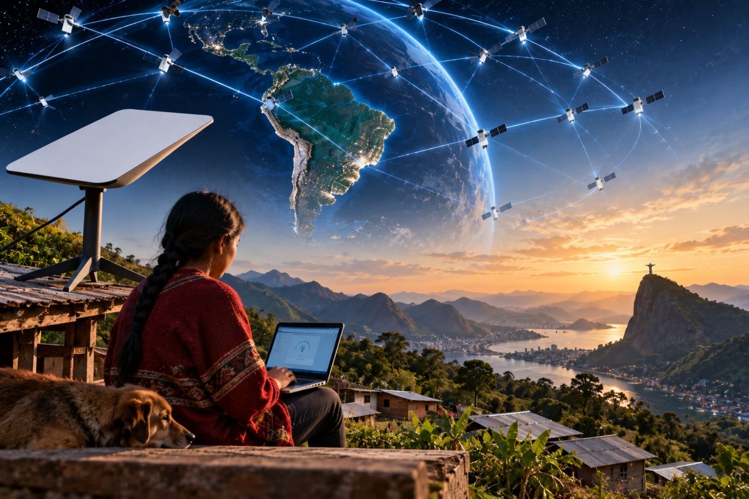 A IA pode acelerar a América Latina, mas não será suficiente para fechar a distância para os EUA 4 Starlink avança pela América Latina, mas sua expansão esconde uma disputa muito maior