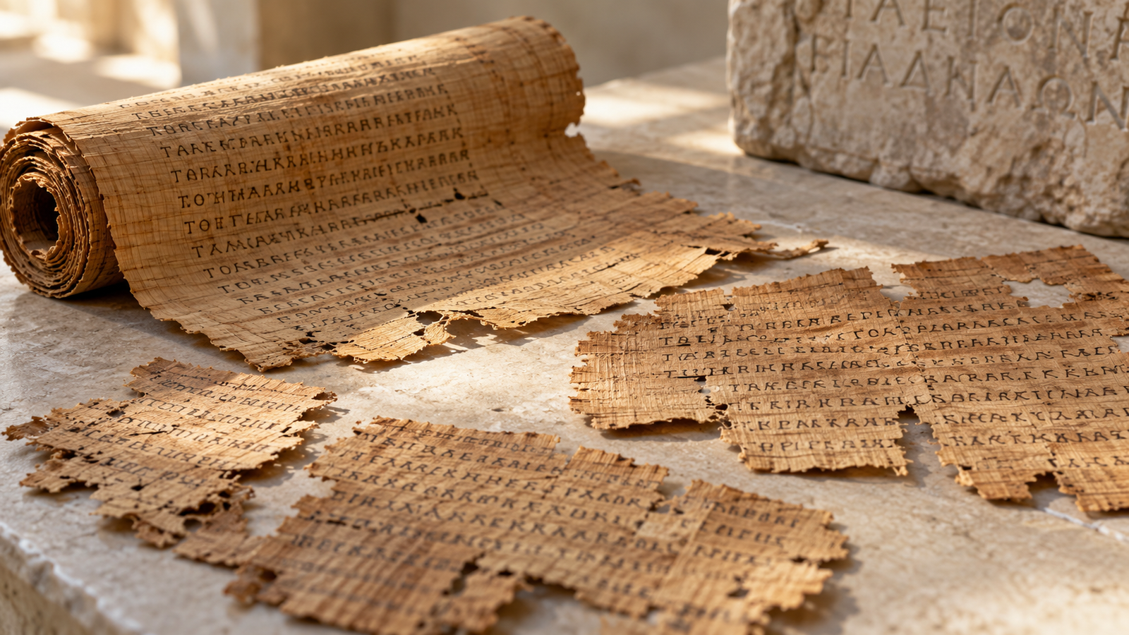 IA aprende grego antigo e ajuda a reconstruir textos danificados há séculos 3 Documentos Historicos