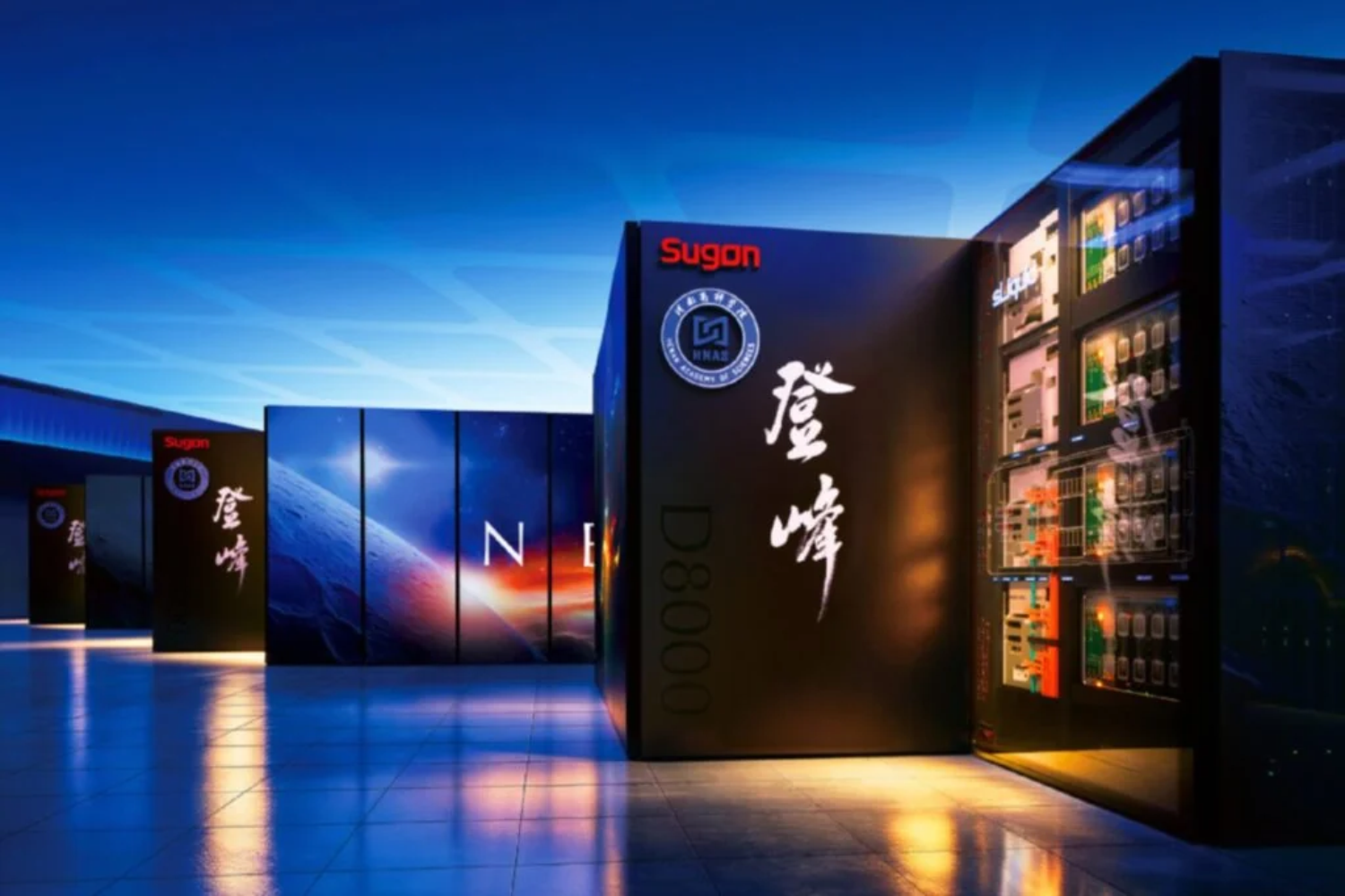 O supercomputador gigante da China esconde uma tecnologia que pode ser decisiva na corrida pela IA 2 Sugon1