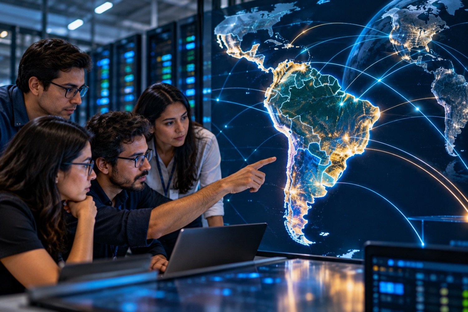 A IA pode acelerar a América Latina, mas não será suficiente para fechar a distância para os EUA 3 A América Latina quer sua própria infraestrutura para IA e computação quântica