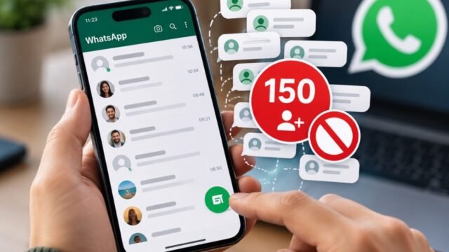 WhatsApp pode limitar novas conversas a 150 por mês: entenda o que muda para os usuários