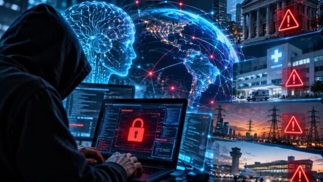 Cibercriminosos usam inteligência artificial para acelerar ataques e ameaçam até hospitais e serviços essenciais 3 Cibercriminosos usam inteligência artificial para acelerar ataques e ameaçam até hospitais e serviços essenciais