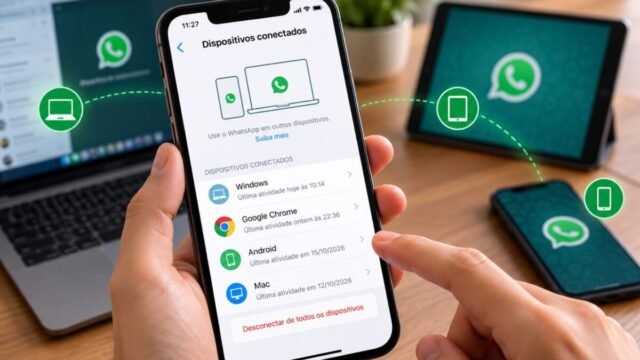 WhatsApp tem uma função escondida que pode revelar se alguém está acessando suas conversas 5 WhatsApp tem uma função escondida que pode revelar se alguém está acessando suas conversas