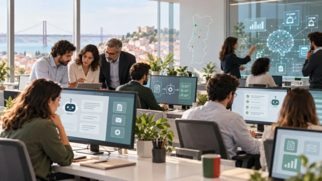 IA nas empresas portuguesas cresce, mas continua básica