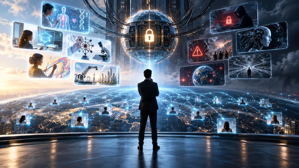 Balanco Global da Inteligencia Artificial benefícios da IA, OpenAI, riscos da IA, Sam Altman TecheNet Sam altman diz que benefícios da ia justificam alguns riscos