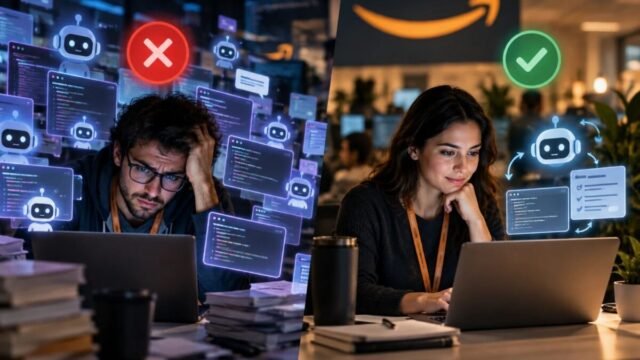 Amazon pede que engenheiros reduzam o uso excessivo de IA após incentivar exatamente o contrário