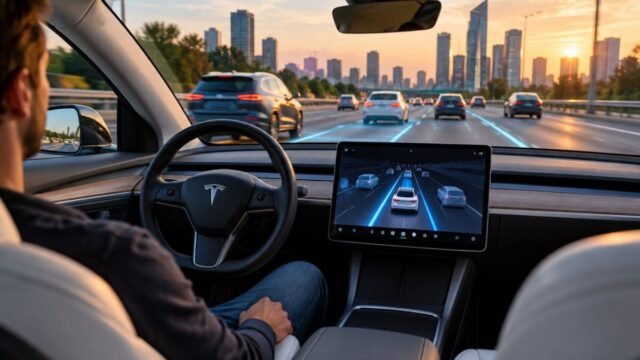 Carros que dirigem quase sozinhos: por que a Europa ainda não chegou a um acordo com a Tesla?